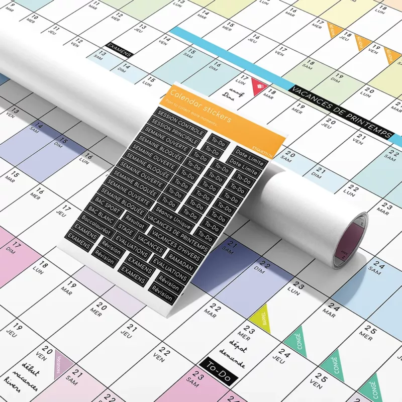 calendrier annuel scolaire 2024 2025