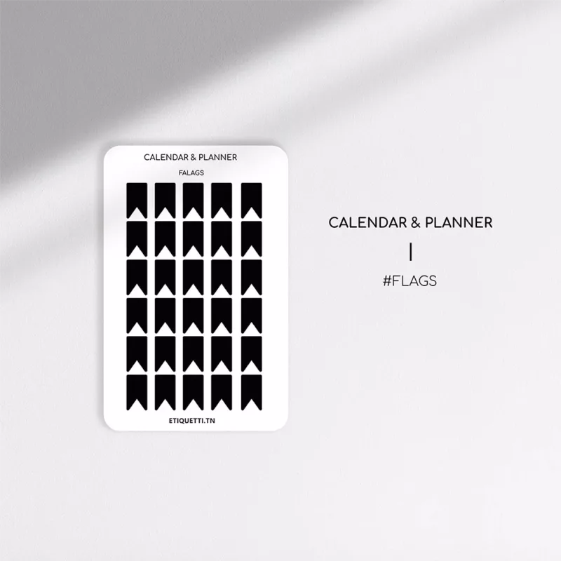 autocollant pour planner calendar et agenda