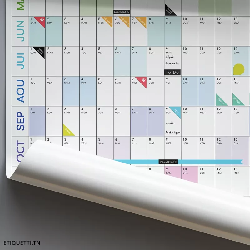 calendrier annuel 2024 2025
