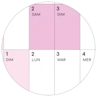 Les samedi et Dimanche en couleurs