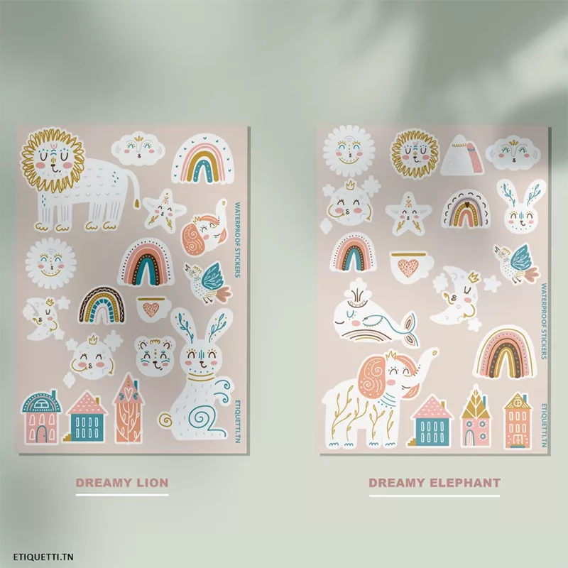 Stickers à thème pour PC, tablette, téléphone, gourde, mug et bien plus encore