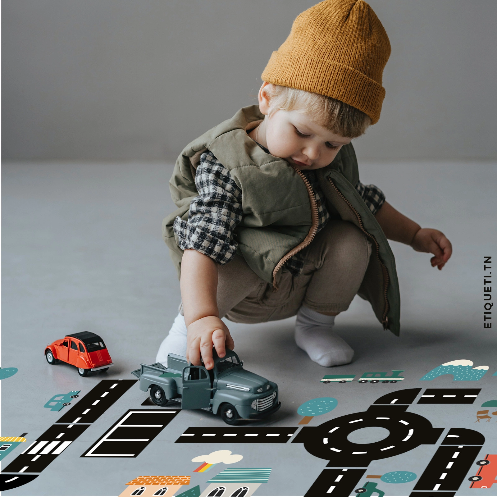 Maquette de Jeu en Autocollants