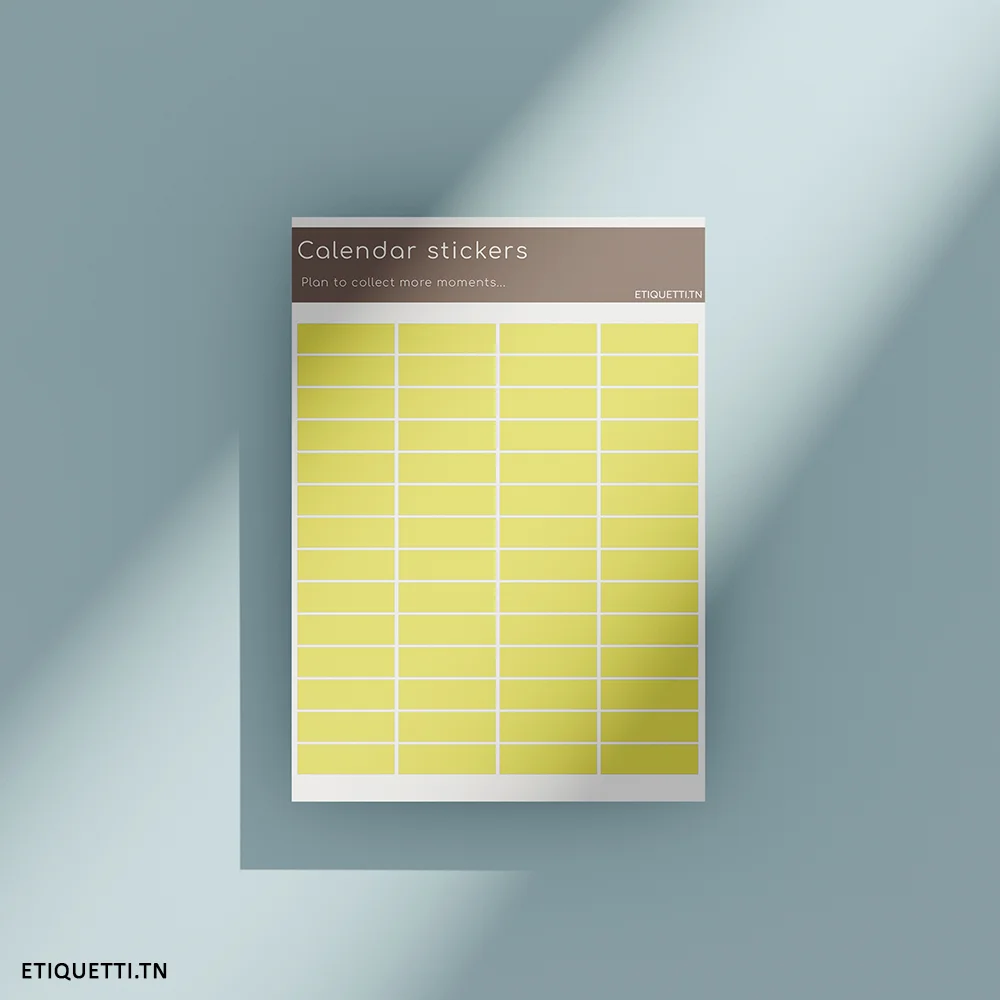 Autocollant : Yellow Marker