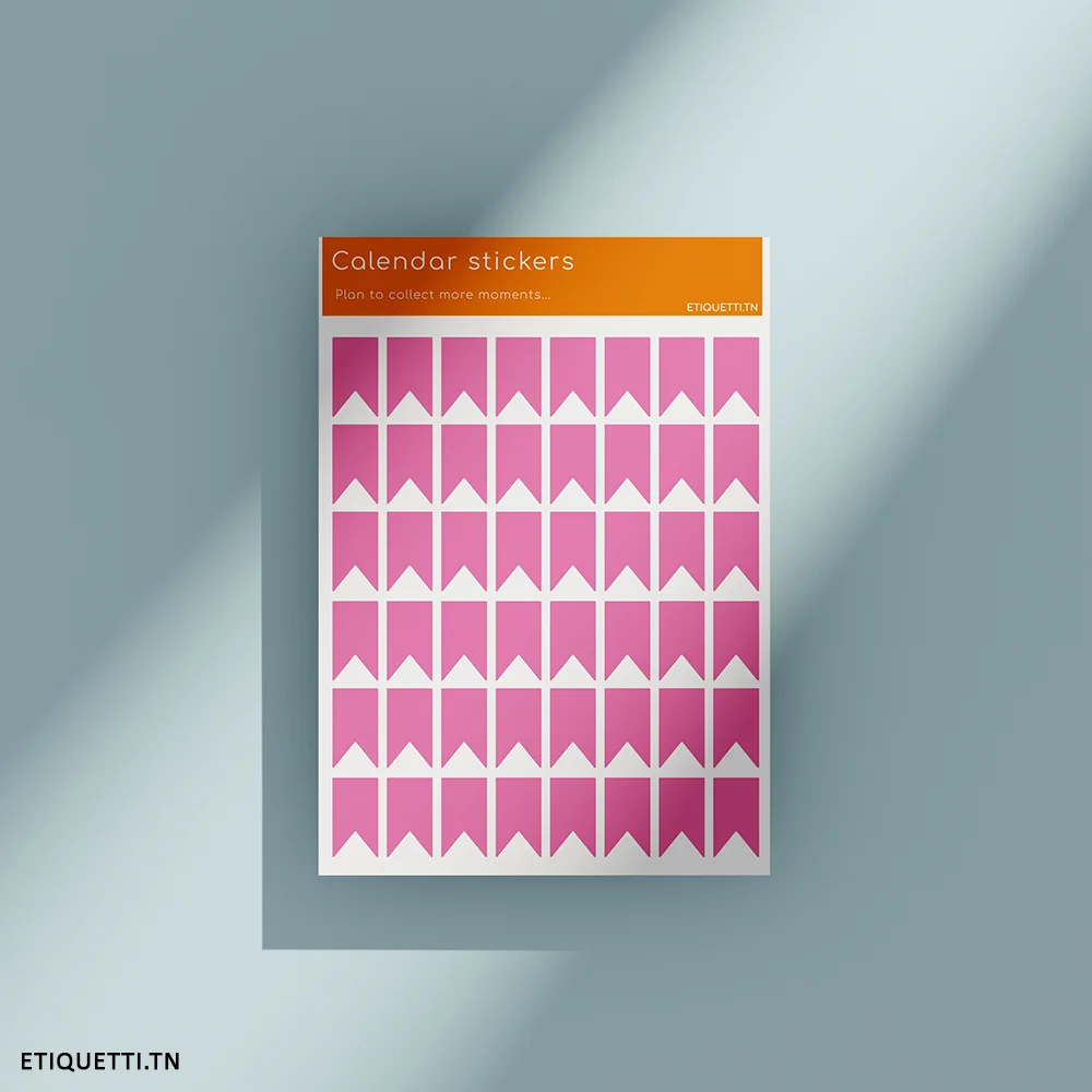 Autocollant « Pink Tag »