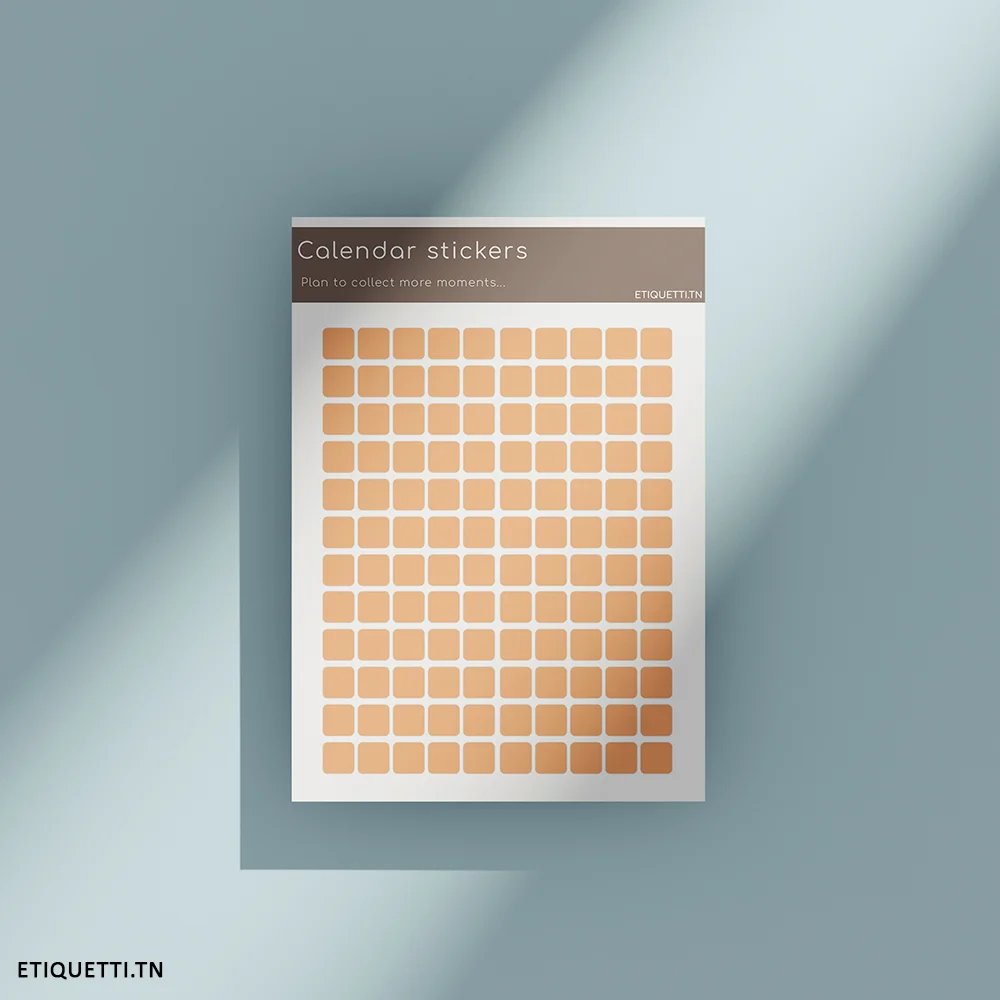 Autocollant « Orange Tag »