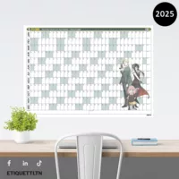 Calendrier 2025 Géant «SpyxFamily»