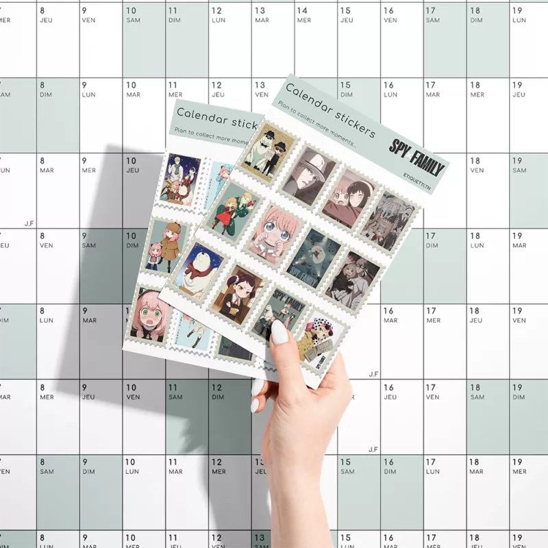 Calendrier 2025 Géant «SpyxFamily -All Characters» – Image 6