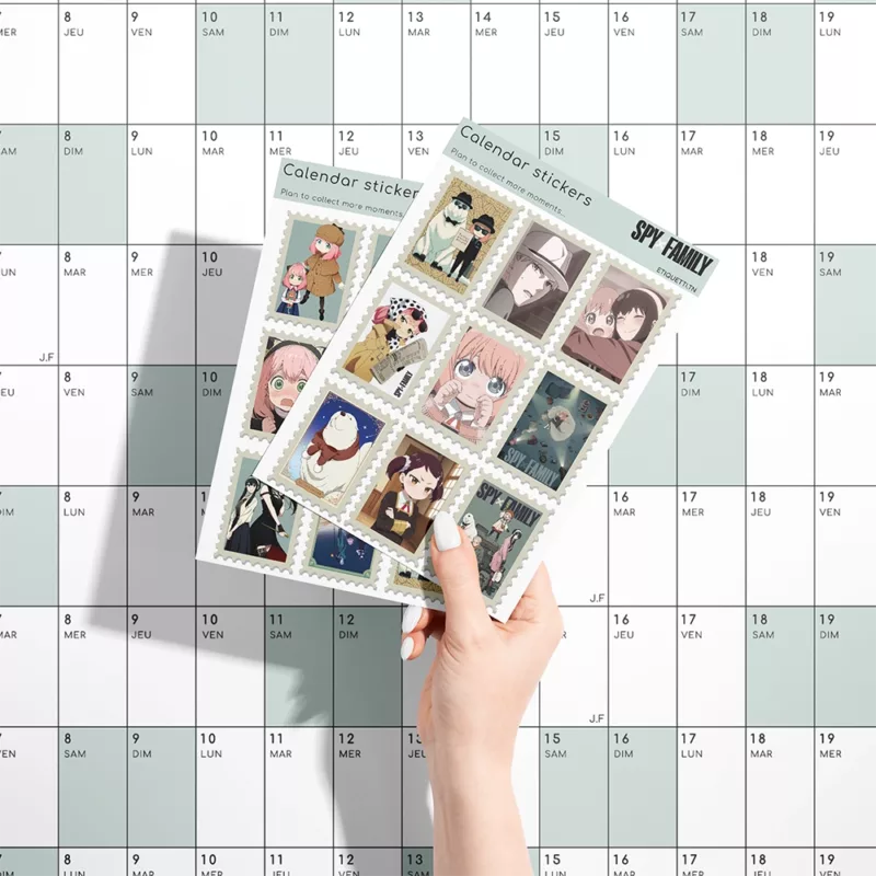 Calendrier 2025 Géant «SpyxFamily -All Characters» – Image 7