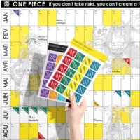 Calendar Stickers One Piece – Moments Clés de l'année