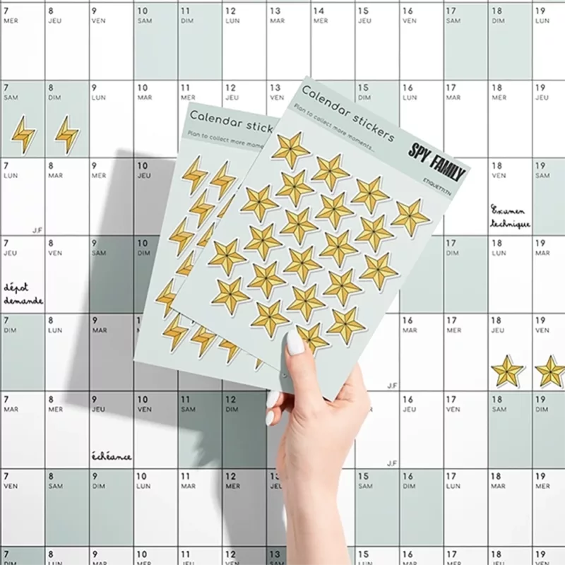 Calendrier 2025 Géant «SpyxFamily -All Characters» – Image 3
