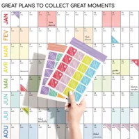 Calendar Stickers – Moments Clés | Bright