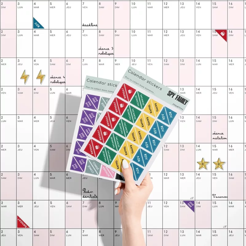 Calendrier 2025 Géant «SpyxFamily-Anya Forger» – Image 2