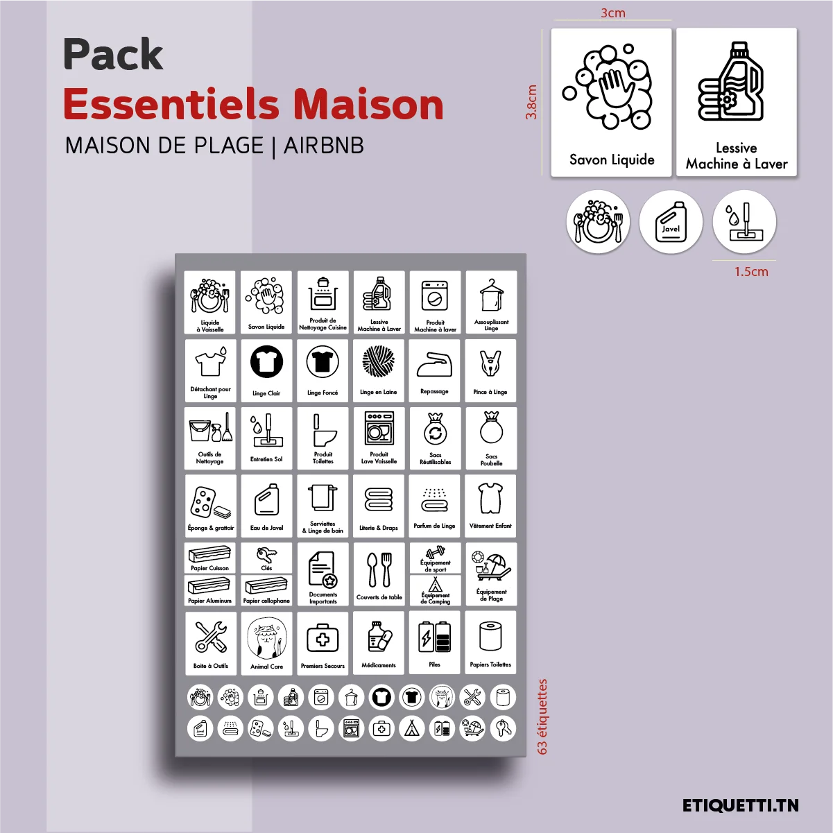 PACK ESSENTIEL MAISON