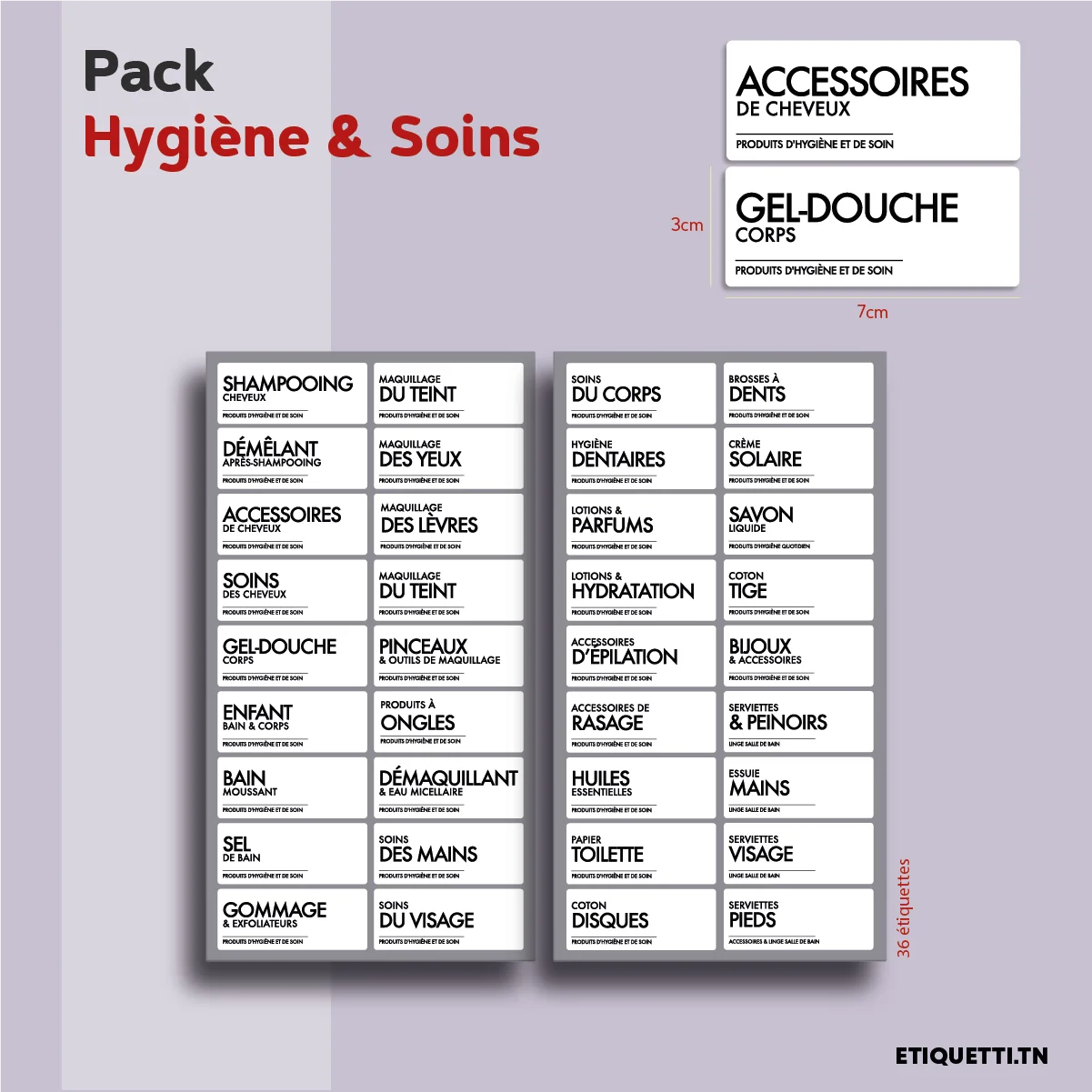 Pack HYGIÈNE & SOINS