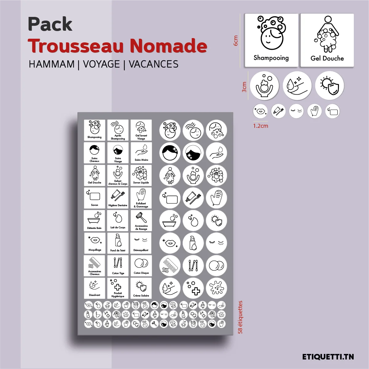 PACK TROUSSE DE VOYAGE | HAMMAM