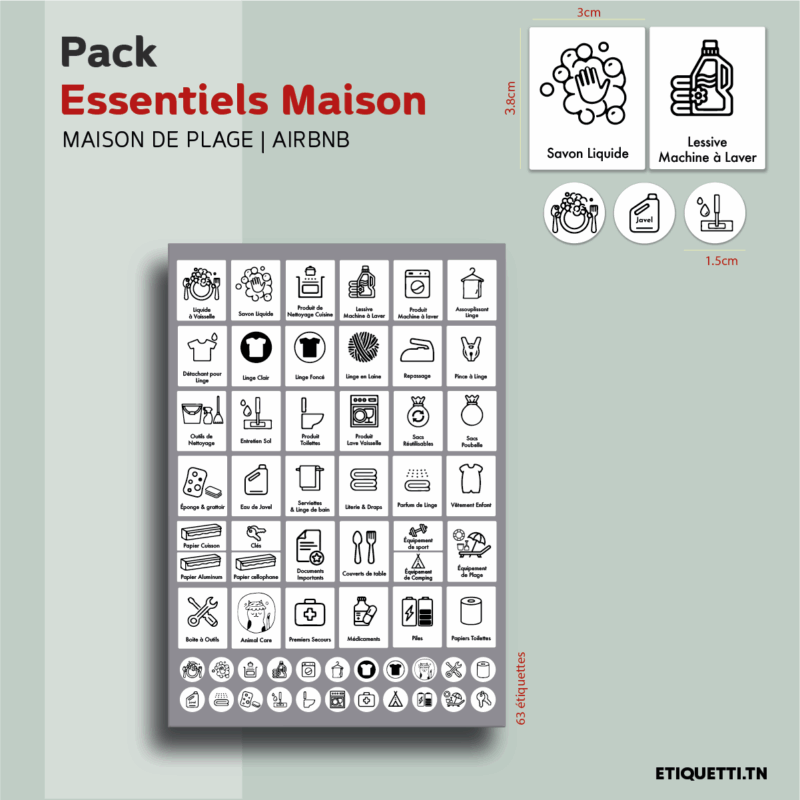 PACK ESSENCIEL MAISON
