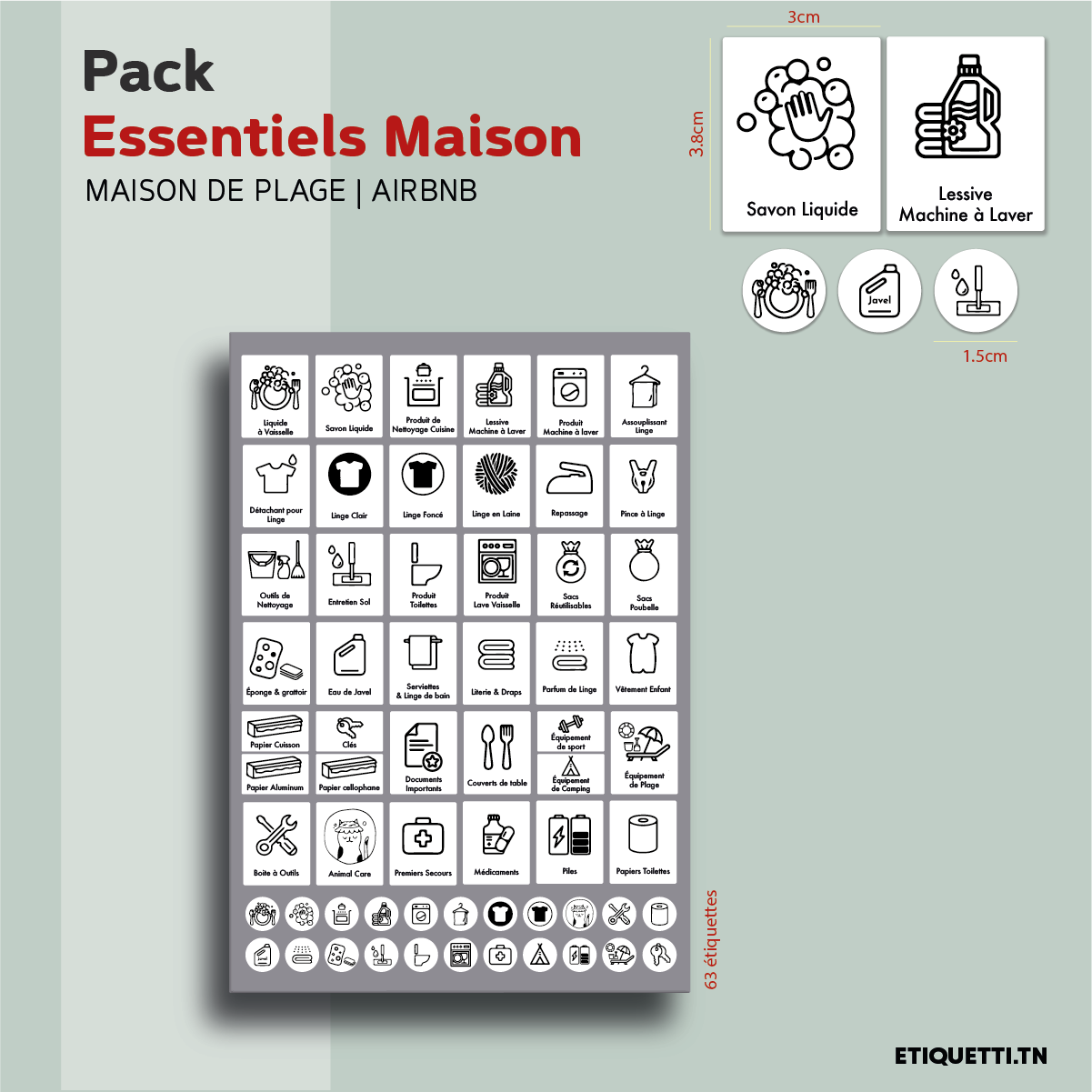 PACK ESSENTIEL MAISON