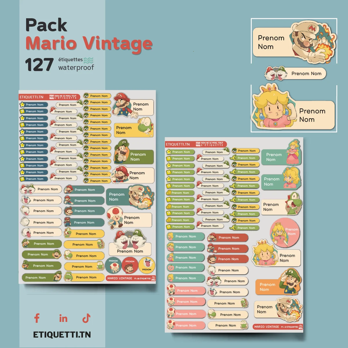 PACK MARIO VINTAGE