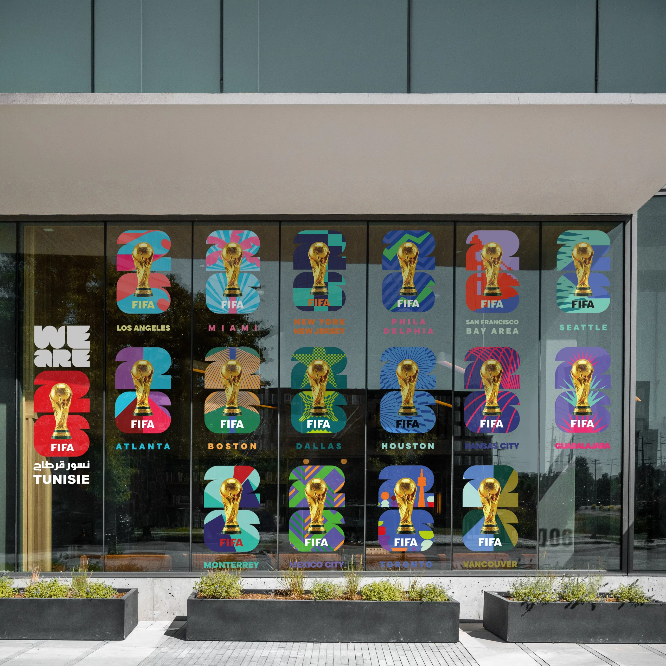 Décoration Vitrine Coupe du Monde 2026 — Vinyle Transfert – Image 4